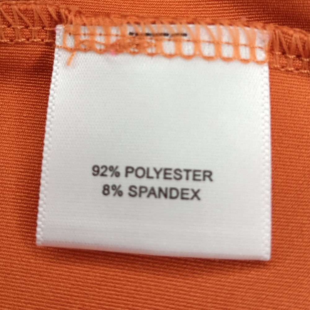 Peter Millar Texas Longhorns Men's XXL Polo Golf Shirt Orange Logo Stretch 2018 - Picture 8 of 9